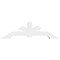 Ekena Millwork Vanguard Architectural Grade PVC Gable Bracket, 84"W x 24 1/2"H x 6"D x 6"F, 7/12 Pitch GBP084X25X0606VAN00 - alternate 2